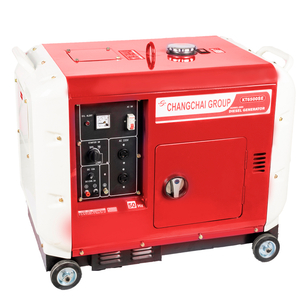 Gerador diesel silencioso popular super silencioso 5KW para uso doméstico